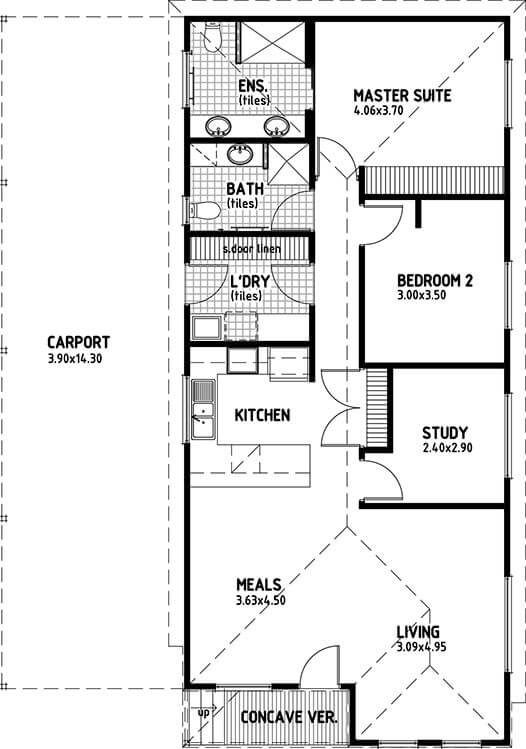 WLV House 70 Floorplan