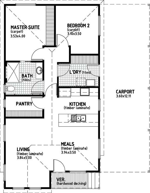 WLV House 72 Floorplan
