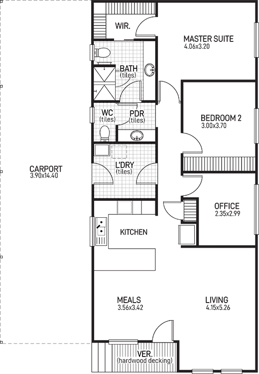 WLV - 235 [A] Left - Brochure Plan_749 H for WS