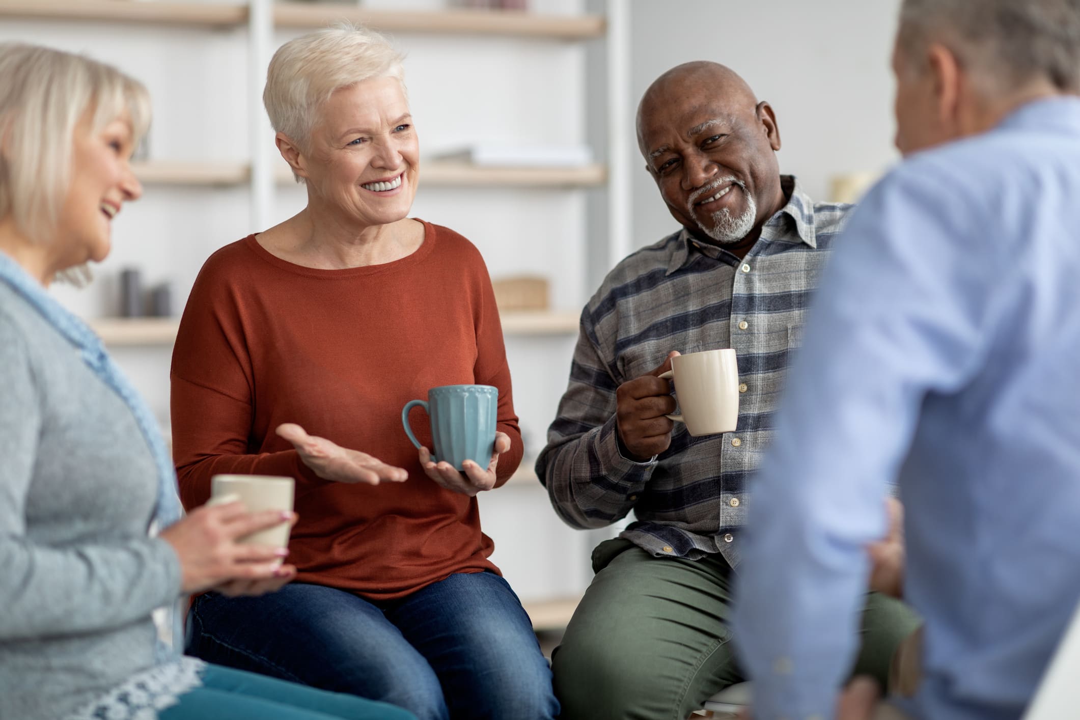 Making new friends and building connections